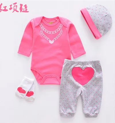 

Red fashion new design sock+pants bodysuit 20-23inch baby reborn silicone babies doll clothes decorations for girls