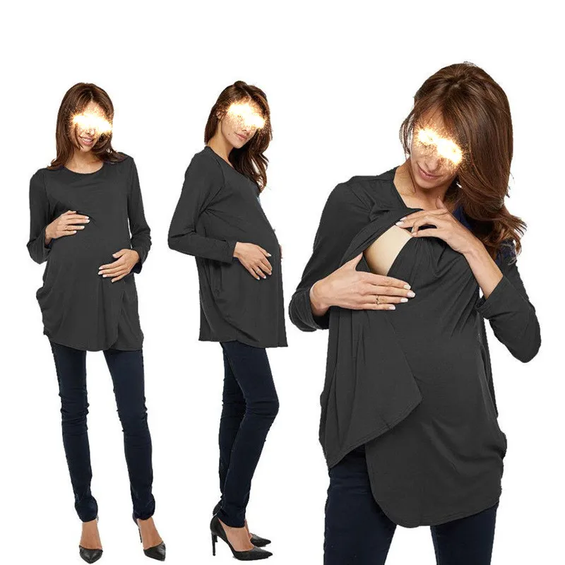 Женская футболка с длинным рукавом и круглым вырезом|Футболки| |