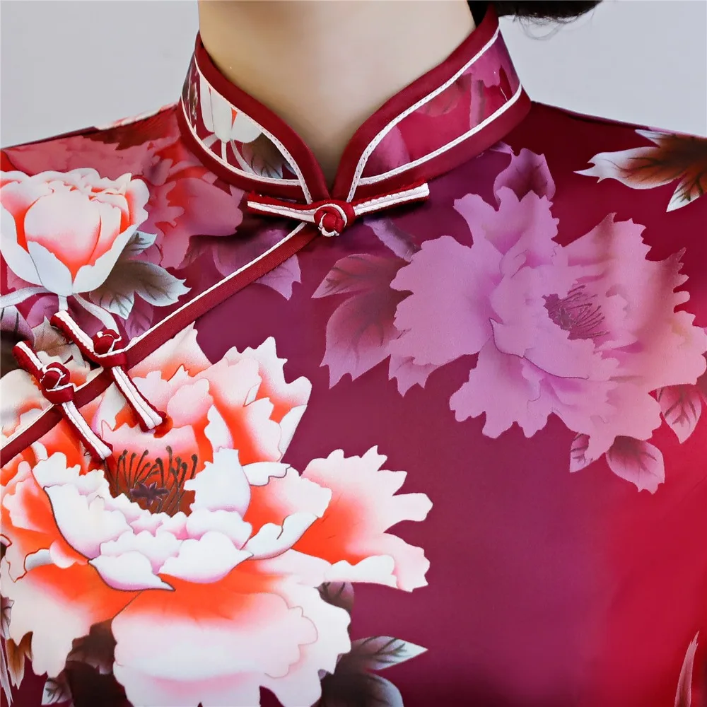 Китайское китайское платье Shanghai Story вьетнамское традиционное ao dai Чонсам с