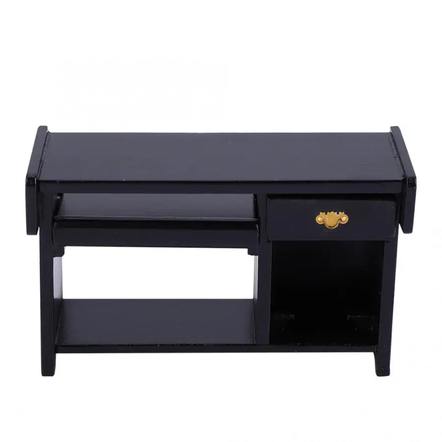 Кукольный дом Моделирование деревянный компьютерный стол стул принтер