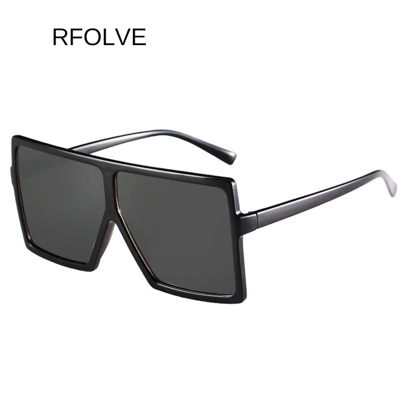 Rfolve Новый модный очки солнцезащитные женские классическая площадь