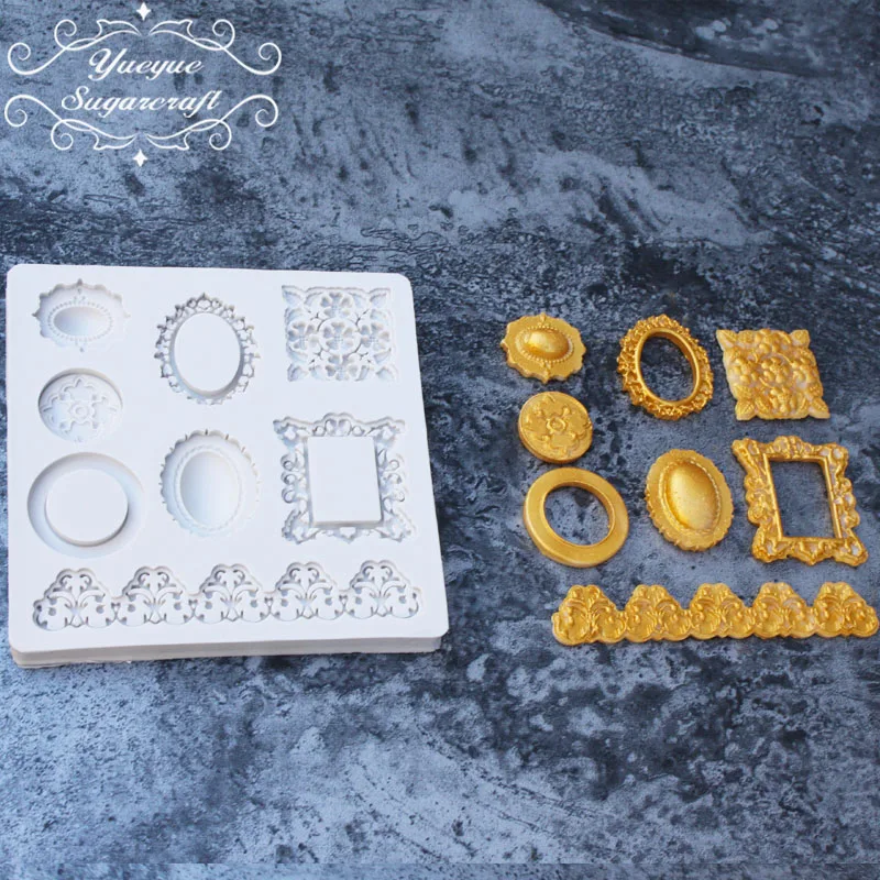 Yueyue Sugarcraft силиконовая форма помадка форма для украшения торта инструменты форма для шоколадной мастики