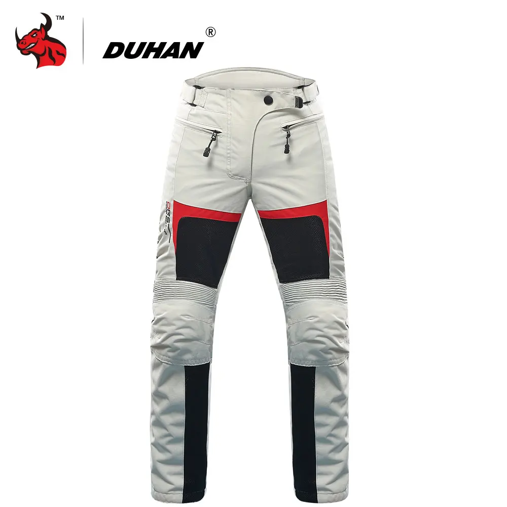 Beige pants HEROBIKER мотоциклетная куртка Защитное снаряжение водонепроницаемая мотоциклетная куртка мужская одежда для мотокросса мотоциклетный костюм с 5 протекторами - Цвет: Beige pants