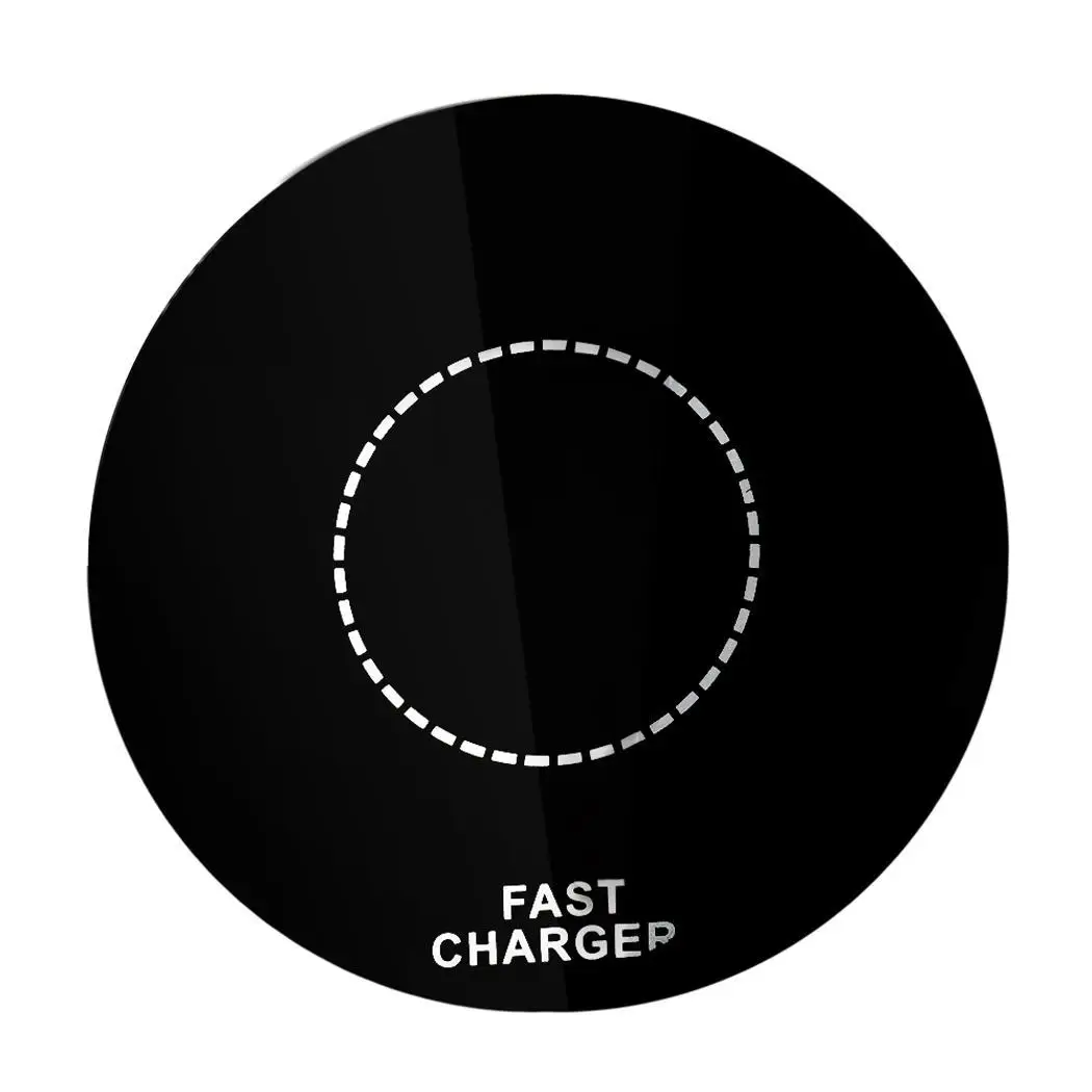 Модный портативный круглый беспроводной usb-кабель 10 Вт для быстрой зарядки 125 г 1-10