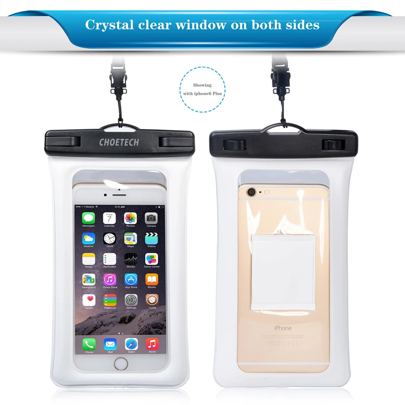 CHOETECH прозрачный TPU надувной Водонепроницаемый Чехол для мобильного телефона с