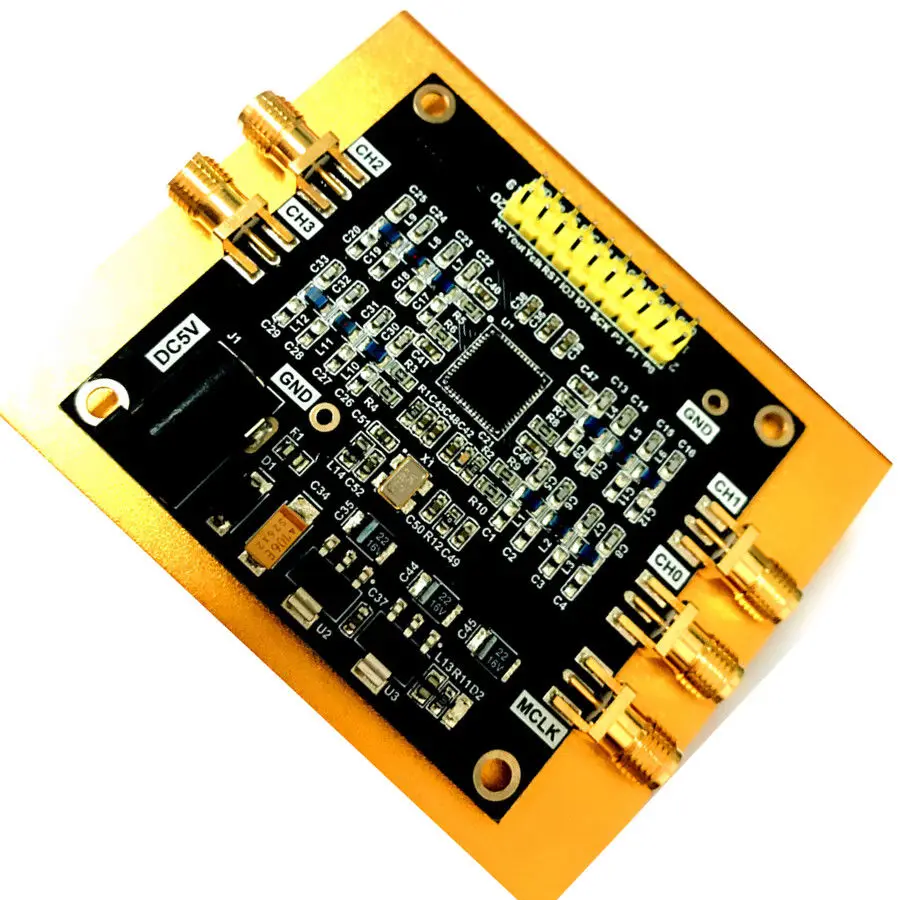 AD9959 DC 200MHz 4 канальный Радио Частота RF источник сигнала Генератор DDS: