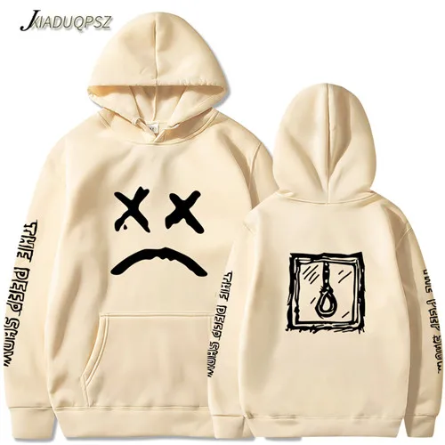 Lil Открытый толстовки Love lil. Peep мужские толстовки пуловер с капюшоном свитшоты мужские/женские sudaderas cry baby уличная Толстовка для мужчин - Цвет: WY151-152 khaki