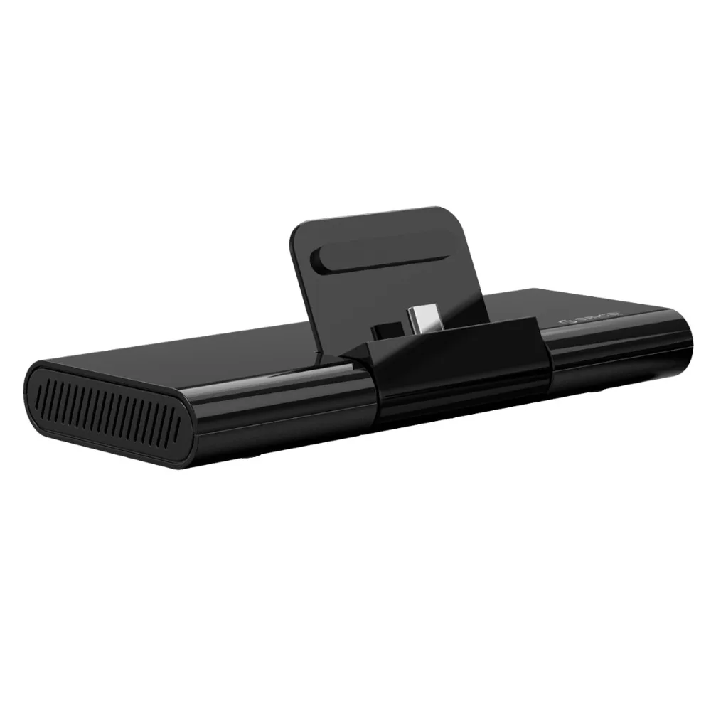 Док-станция ORICO type C с подставкой для телефона зарядное устройство USB C к HDMI RJ45 USB3.0 концентратор для MacBook samsung HUAWEI type C usb-хаб