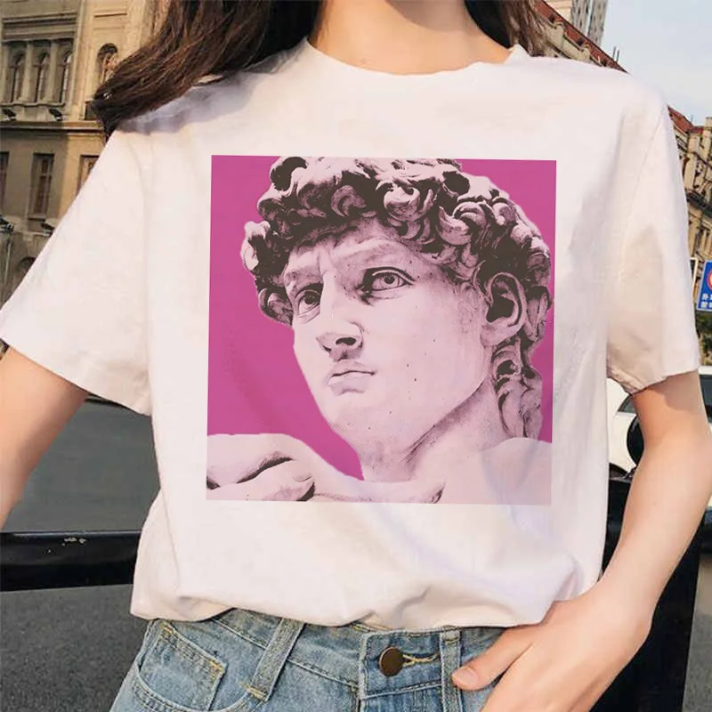 5401 Vaporwave рубашки ulzzang Grunge Tumblr графическая Футболка harajuku Эстетическая Винтажная футболка корейский стиль 90s одежда футболка - Цвет: 5401