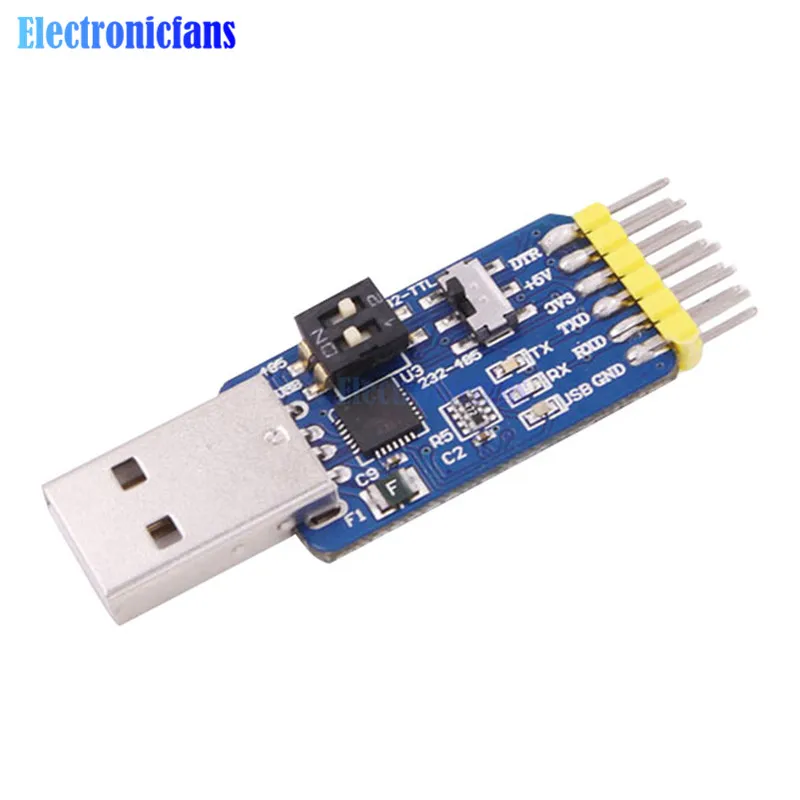 CP2102 USB в TTL RS232 RS485 конвертация 6 1 последовательный 3 В многофункциональный