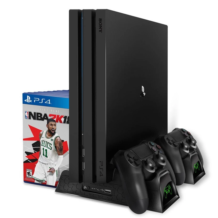 Подставка для PS4/PRO/Slim охлаждающий вентилятор зарядная док станция контроллера