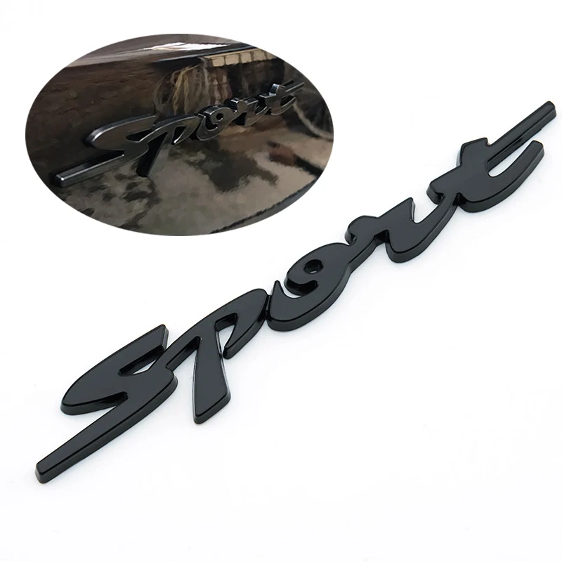 OVERE 1 шт. Автомобильная Наклейка 3D металлические наклейки спортивный Стайлинг для