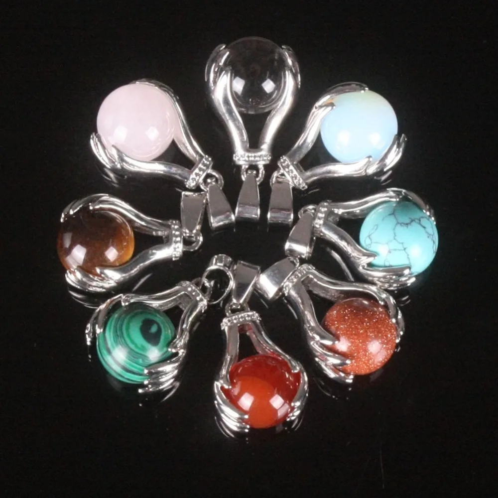 Дропшиппинг сердолические Ожерелья Подвески натуральный драгоценный камень