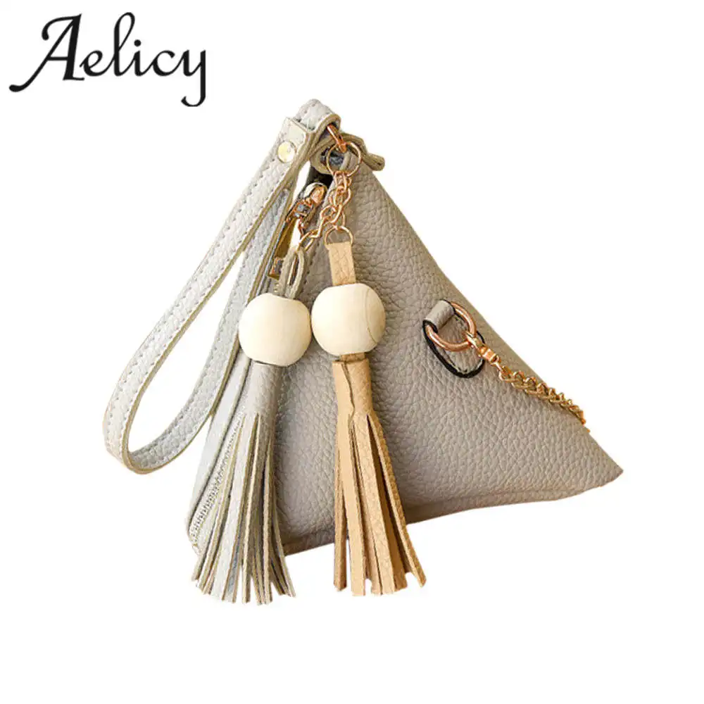 Aelicy модная женская сумка из искусственной кожи в форме треугольника роскошные