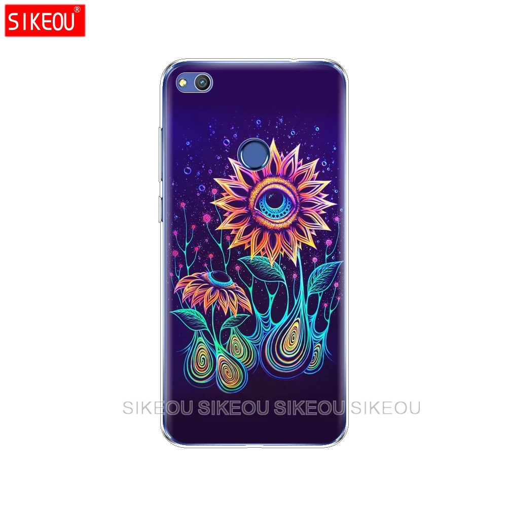 Силиконовый чехол для телефона Huawei P20 P7 P8 P9 P10 Lite Plus Pro 2017 P Smart Psychedelic Art | Мобильные