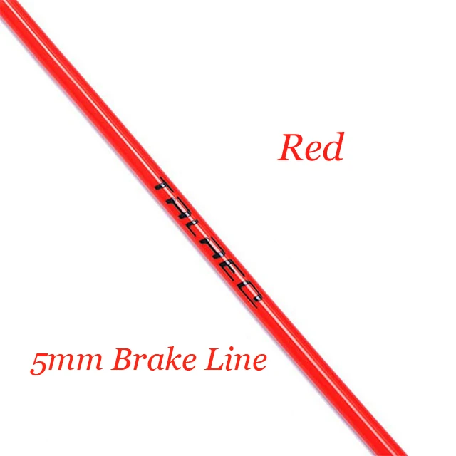 Red 5mm Brake Line 3 метра, для шоссейного велосипеда, рычаг переключения передач, провод для велосипеда, корпус тормоза/корпус переключения передач, велосипедный переключатель, линейная трубка, велосипедные аксессуары - Цвет: Red 5mm Brake Line
