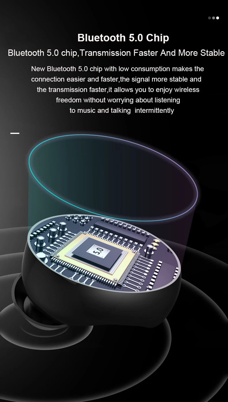 TWS Bluetooth наушники, беспроводные наушники 6D, стерео беспроводные наушники, мини наушники с микрофоном, 2600 мАч, зарядное устройство, Дополнительный внешний аккумулятор