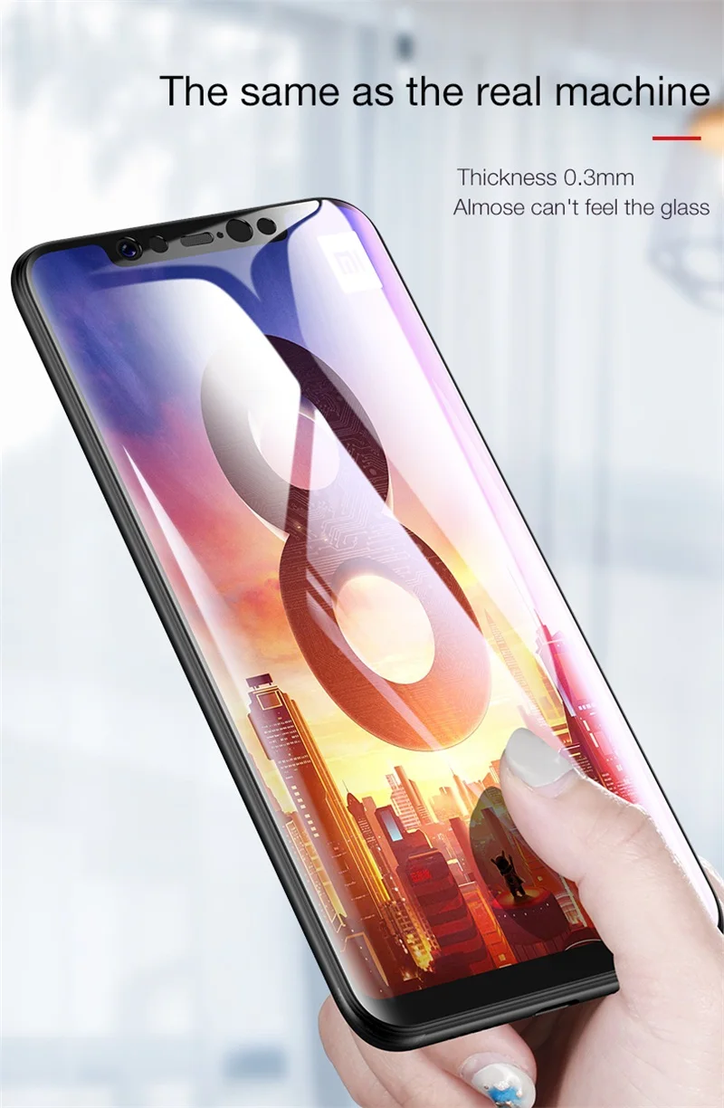 Xiaomi mi 9 стекло прозрачное HD стекло Защита от отпечатков пальцев Передняя пленка Закаленное стекло для Xiaomi mi 8 mi 6 mi 8 Lite SE 9T Pro Explorer