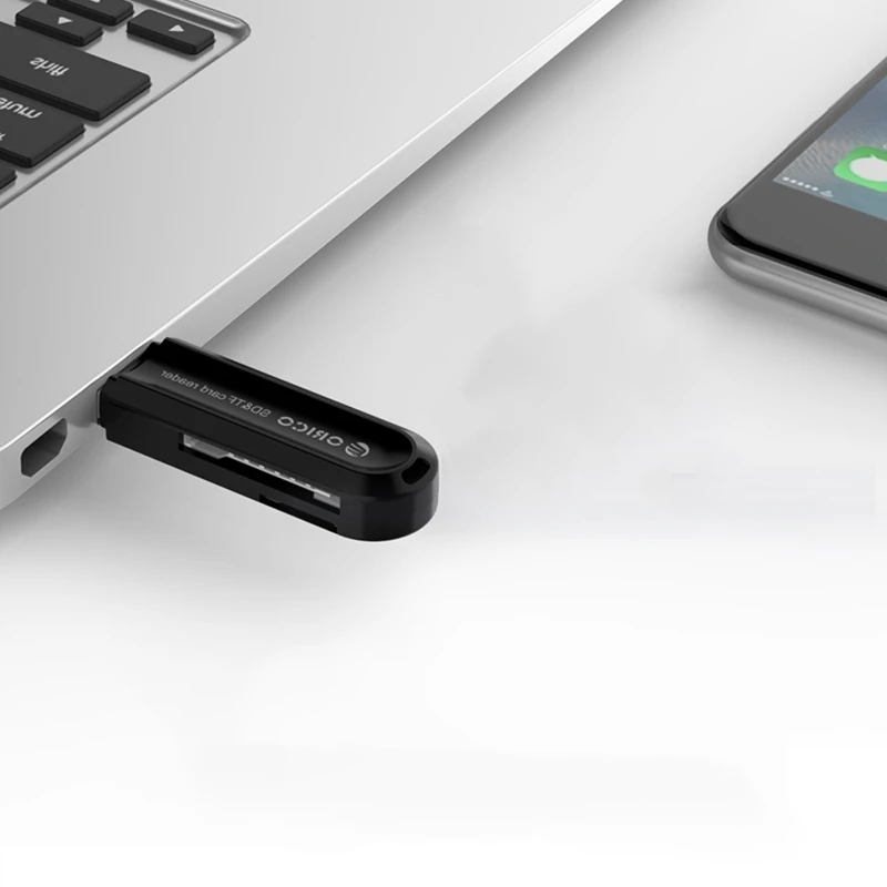 Orico Usb 3,0 Все-в-одном устройство для чтения карт памяти для Sd и tf-карт поддерживает до 2 ТБ емкости Abs