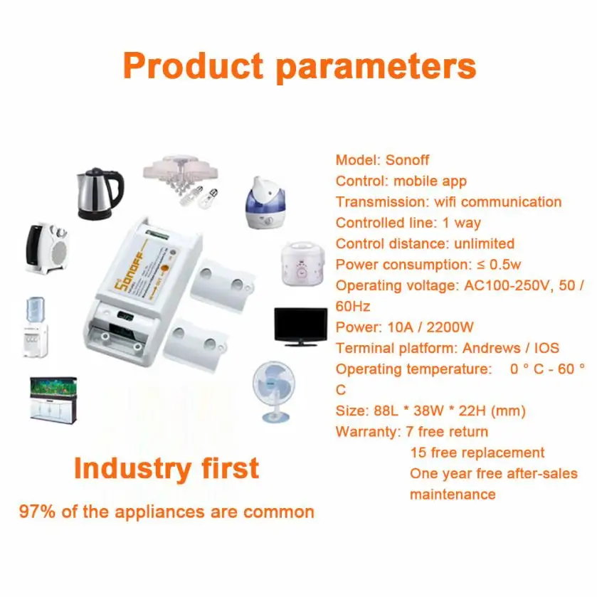 HIPERDEAL Wifi переключатель универсальный модуль автоматизации умного дома таймер Diy