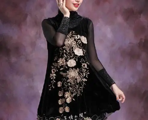 Очень красивая вышивка матовая Золотая Цветочная аппликация гипюровые