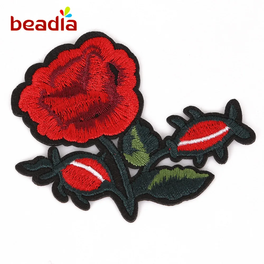 11 шт./компл. разноцветные нашивки с цветами железная текстура Пришивные наклейки