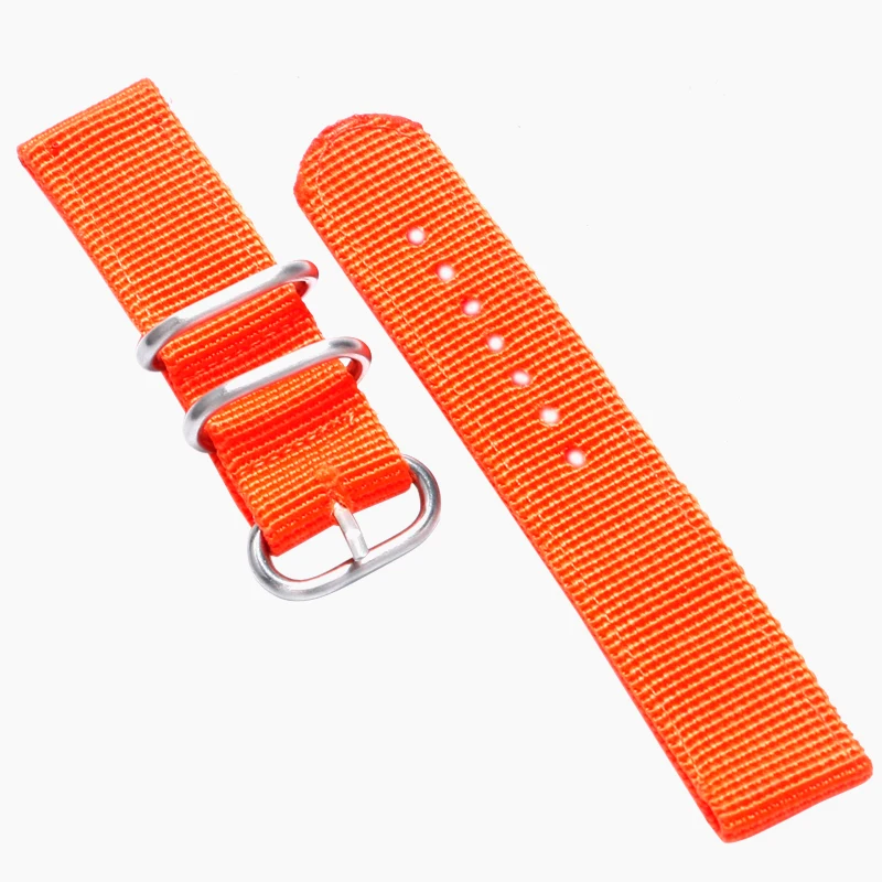 Ремешок для часов креативный оранжевый нейлоновый водонепроницаемый браслет