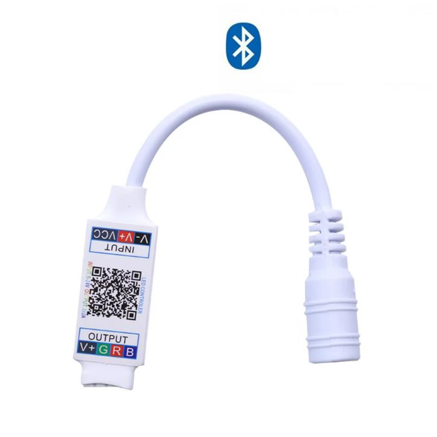 1 шт. Bluetooth светодиодный контроллер DC 5V 24V смарт чехол для телефона с Android IOS APP пульт