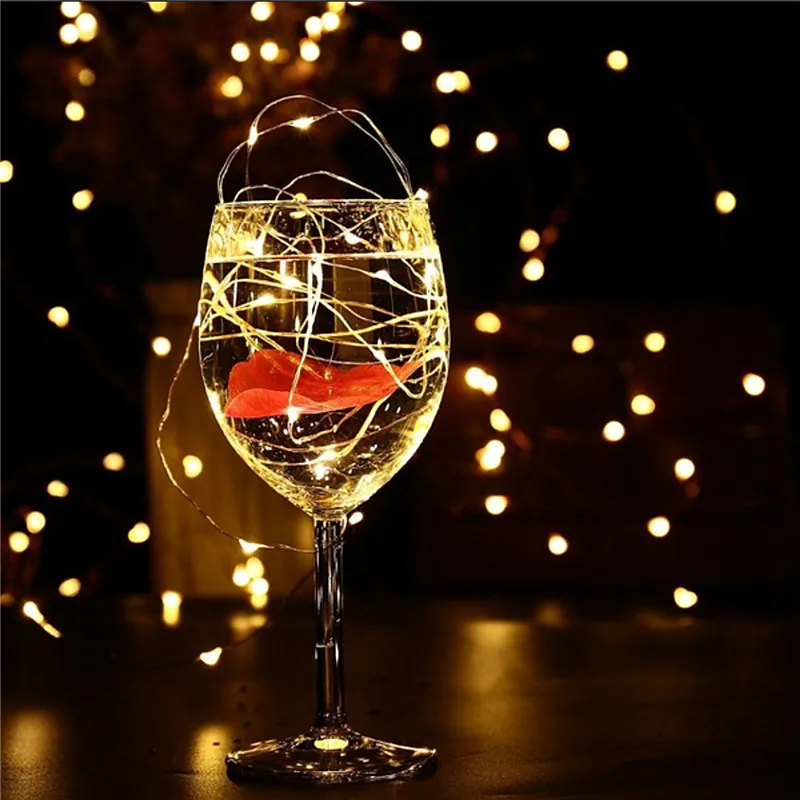 Водонепроницаемый Сказочный светильник CR2032 на батарейках светодиодный мини