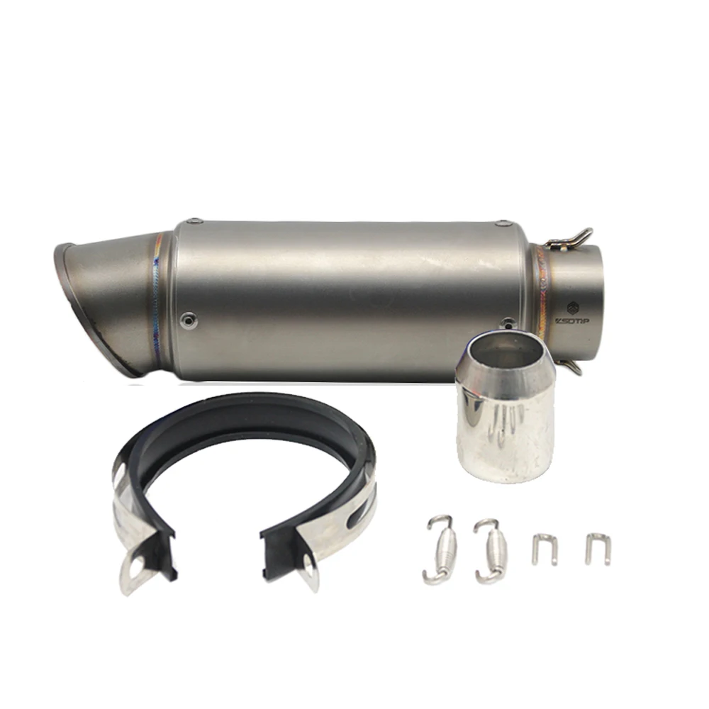 ZS Racing 38 51 мм универсальный глушитель выхлопной трубы мотоцикла SC Escape Moto подходит