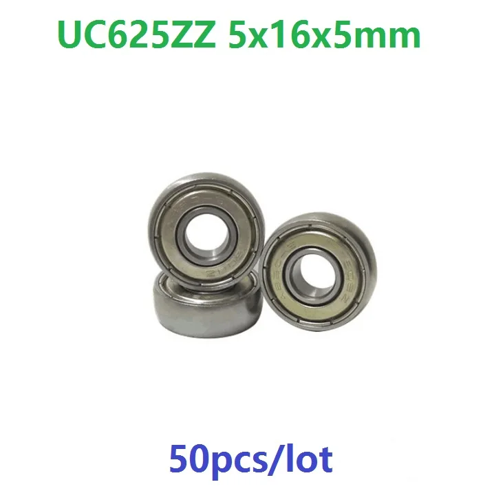 50pcs/lot UC625ZZ CS625 5x16x5 mm Car sliding door pulley spherical bearings arc track bearing 5*16*5mm | Обустройство дома