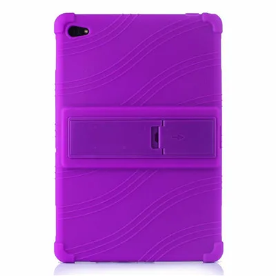PURPLE Силиконовый чехол для huawei MediaPad M5 Lite, 10 дюймов, BAH2-L09/W19, DL-AL09, чехол для планшета Mediapad M5 LITE10, C5 10, мягкий чехол - Цвет: PURPLE