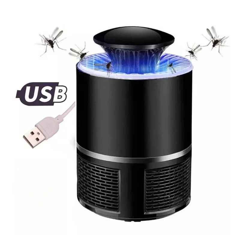 USB фотокатализатор для ловли комаров лампа ловушки насекомых УФ свет ловушка