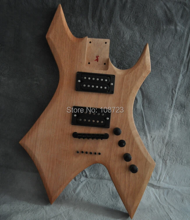 Набор для электрогитары сделай сам корпус из красного дерева гриф клена розового