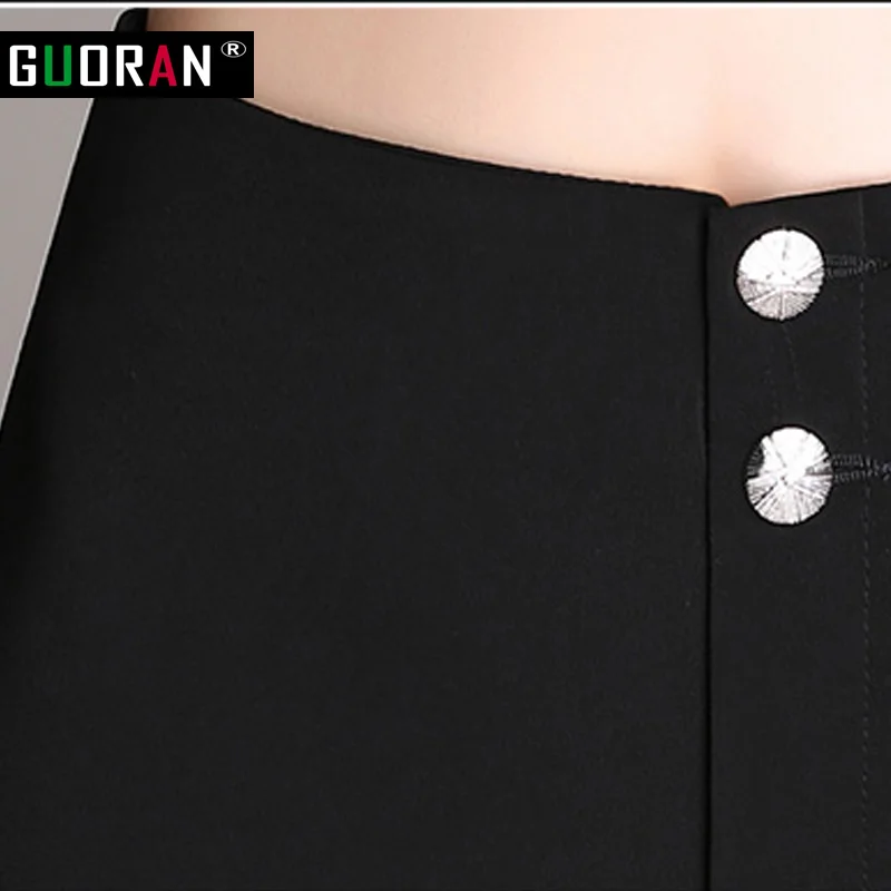 Брюки женские прямые с широкими штанинами Модные свободные длинные деловые