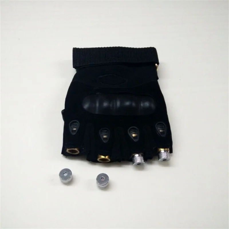 Wecool зеленые красные лазерные перчатки с 4 зелеными красными лазерами Мужские