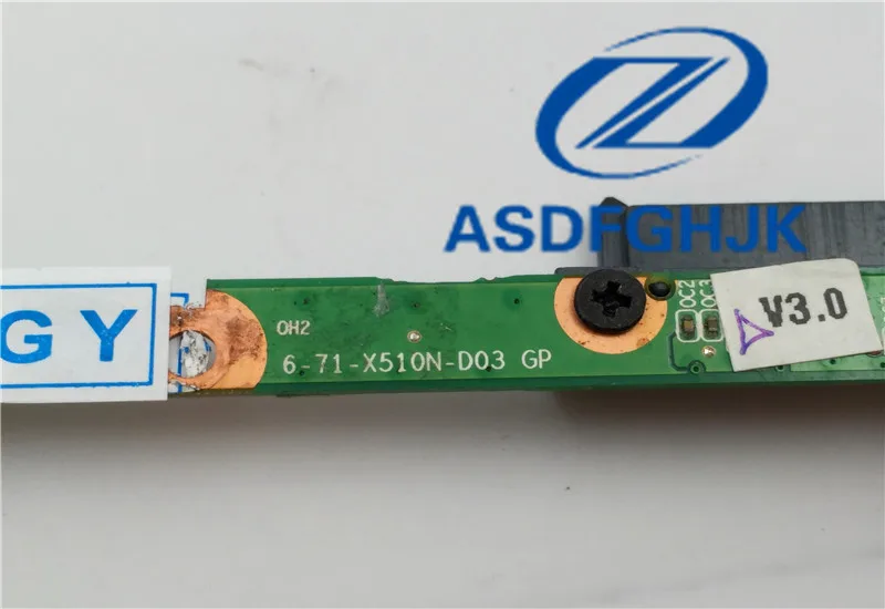 Плата адаптера привода Raytheon для Hasee CLEVO P151HM1 P150HM p150sm SATA CD Rom 6 71 X510N D03 100% ТЕСТ ОК|adapter