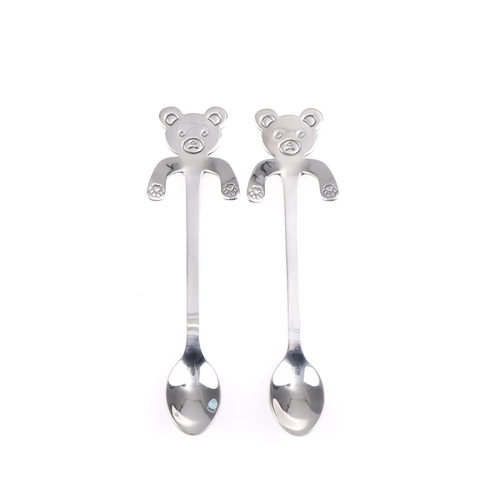 Милые Ложки в виде панды столовые приборы десертные закуски ложка с ручкой из