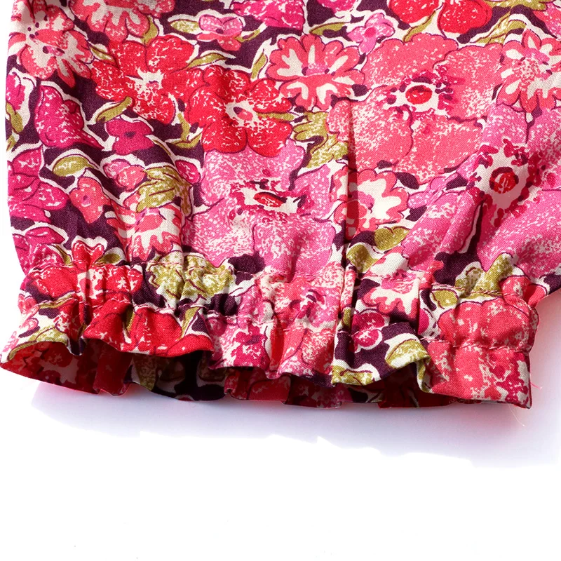 Новинка 2018 лидер продаж Одежда для новорожденных детей малышей летний цветочный