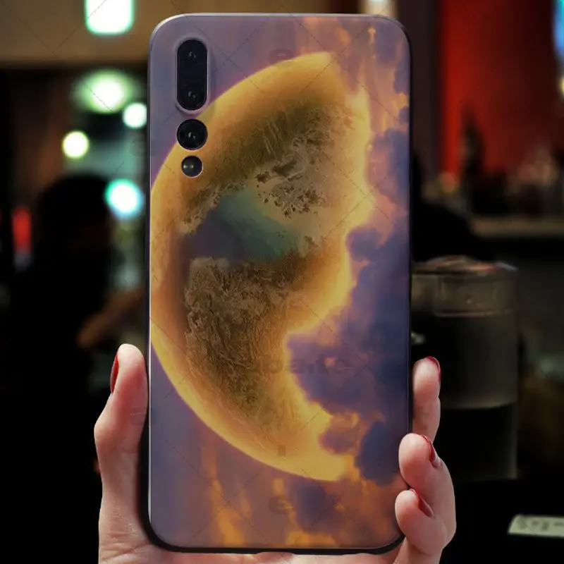 Мягкий силиконовый чехол Babaite sky Space planet sun Moon stars для Huawei Mate 10 P9 P10 P20 P20pro honor 9 V9 V10 |