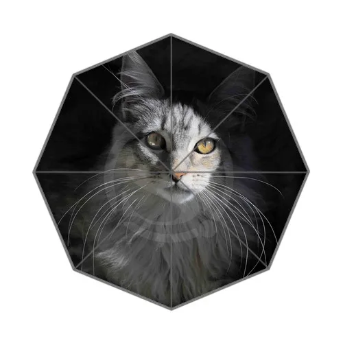 Зонт с милым котом на заказ, модный дизайн, зонт для мужчин и женщин, высокое качество,,, LUQI-# sw43