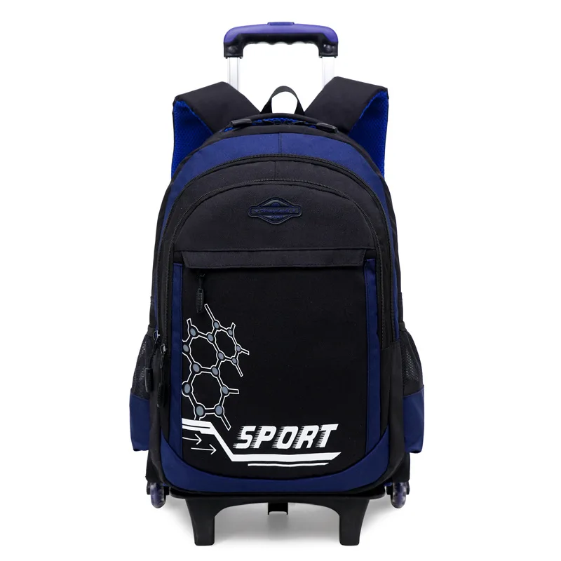 Детские школьные сумки на колесиках рюкзаки с колесиками для девочек и мальчиков