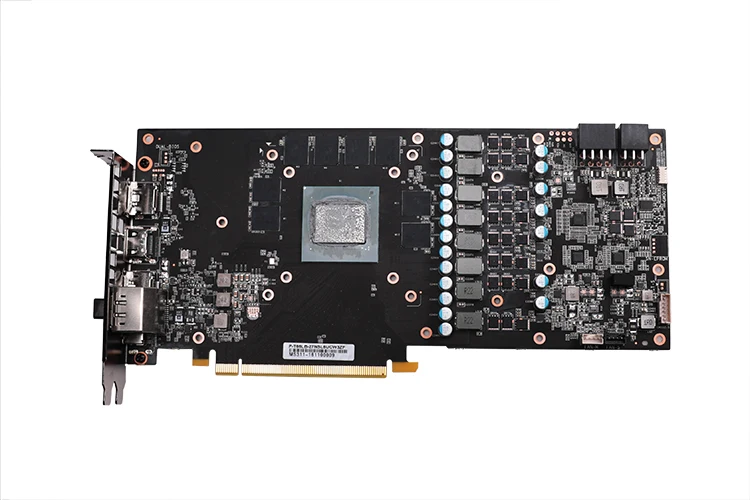 Блок для воды BARROW GALAXY RTX 2060/2070 GAGMER /GAINWARD 2070 8G/2080 OC/Поддержка оригинальной задней