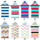 Уличное пляжное полотенце из микрофибры для бассейна, сменный халат, плащ, мужской, женский халат с капюшоном, пончо для серфинга, полотенце, купальник, пляжная одежда