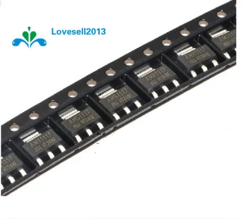 Регулятор напряжения AMS1117 ADJ LM1117 1A SOT 223 10 шт.|regulator|regulator voltage |