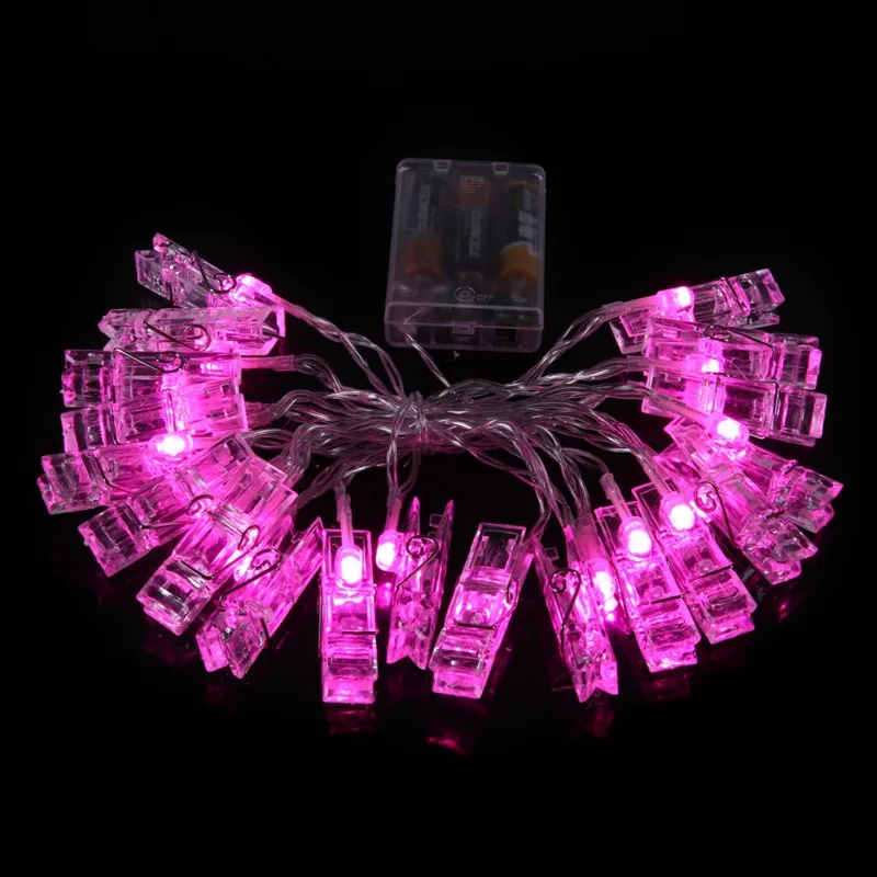 20 шт./компл. светодиодная гирлянда украшение на год и свадьбу Сказочная новинка