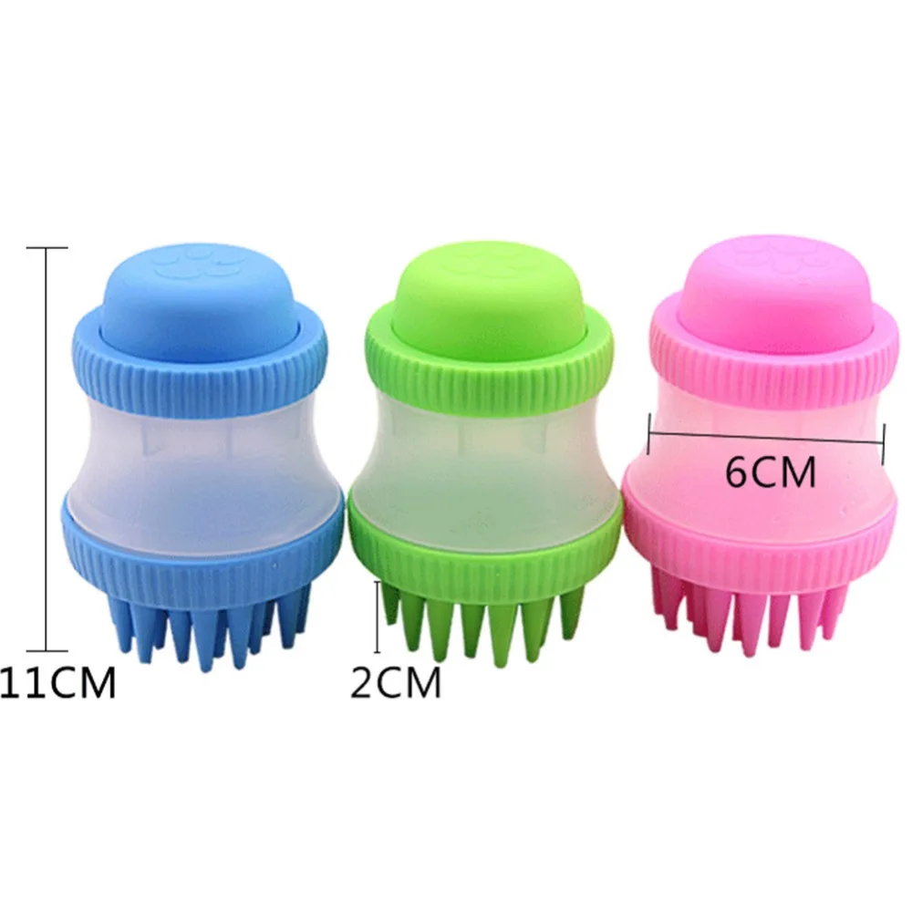 Ультразвуковая многофункциональная силиконовая щетка для домашних животных