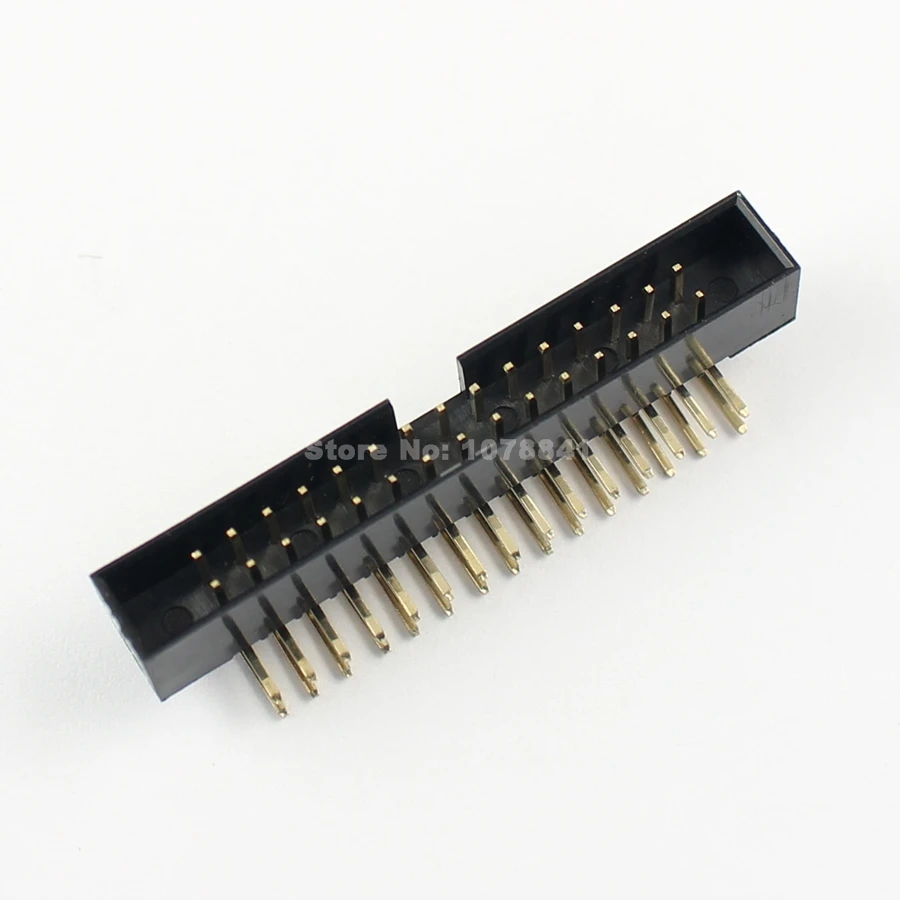 100 шт. 2 мм 2x15Pin 30 Pin правый угол &quotпапа&quot в кожух IDC разъем заголовки коробки|connector