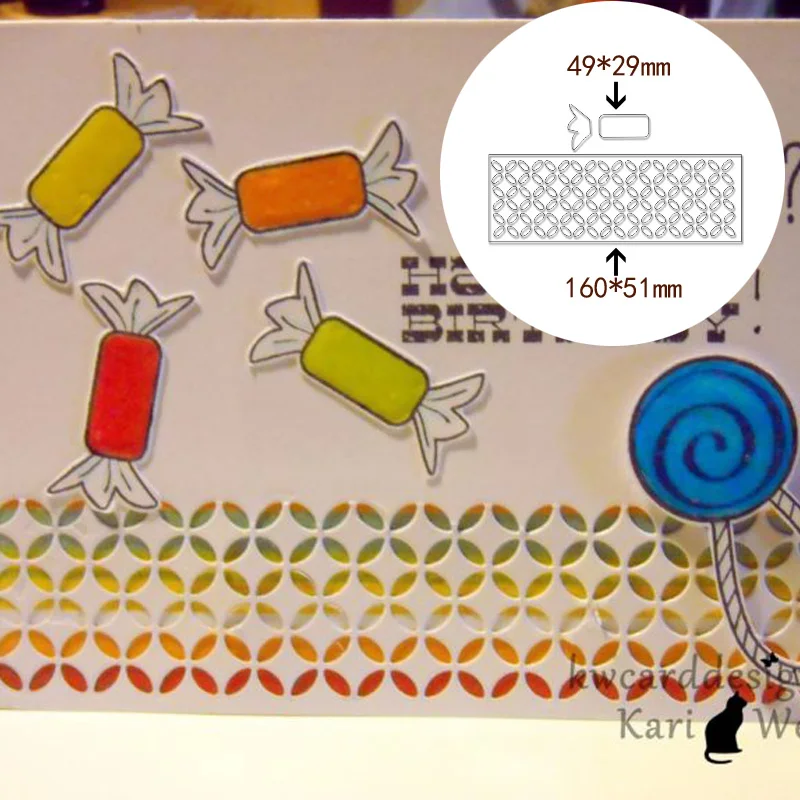 2 шт. штампы Скрапбукинг весенний цветок металлические резные ремесло высечки