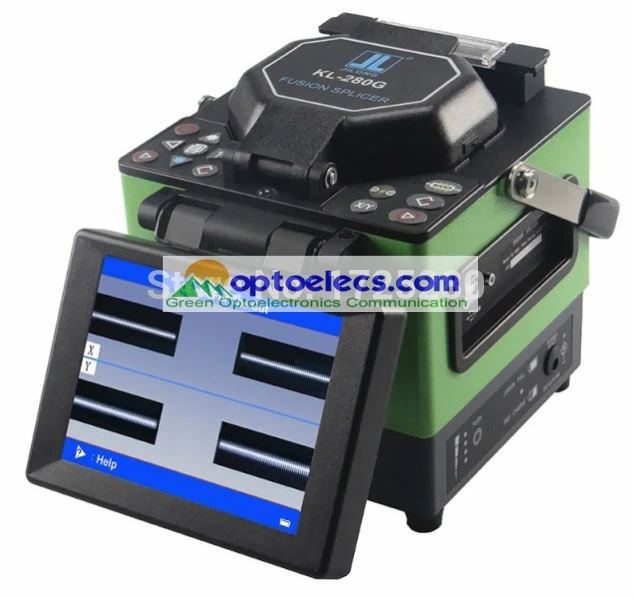 

DHL Free Shipping KL-280G optical fiber fusion splicer with cleaver complete kits